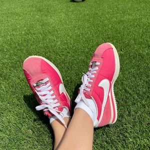 Hot Pink Nike Cortez